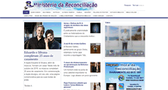 Desktop Screenshot of ministeriodareconciliacao.net